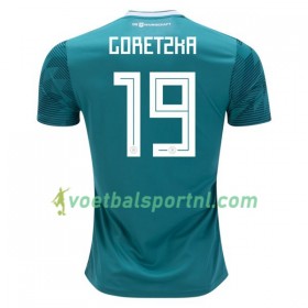 Duitsland Goretzka 19 Uit Shirt WK voetbal 2018